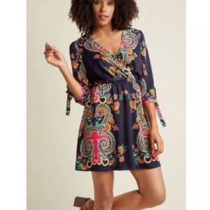 Everly Paisley Multicolor Dress